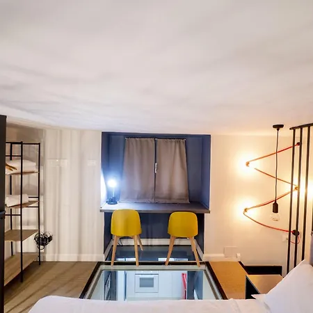 Design And Colorful Loft Near Pamphili * Rome