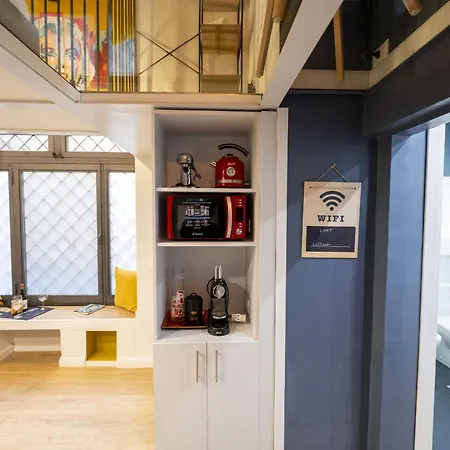 Design And Colorful Loft Near Pamphili * Rom